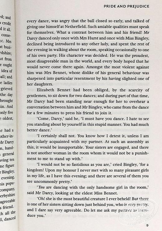 【中商原版】柯林斯经典文学 傲慢与偏见 英文原版 Collins Classics Pride And Prejudice Jane Austen 商品图4