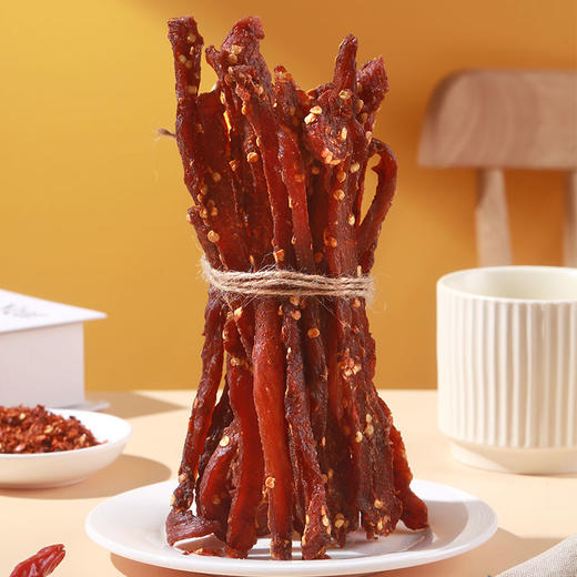 【99元任选10件】袋鼠先生风干鸡肉条/香辣味/五香味/80g（包装升级实际发货为袋装 克重不变） 商品图1