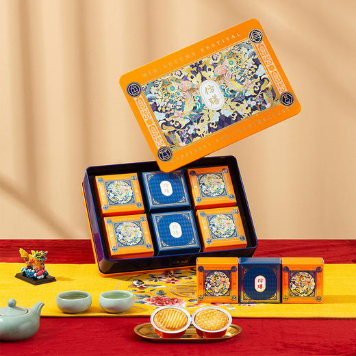 仿膳宫廷御悦月饼礼盒 商品图2