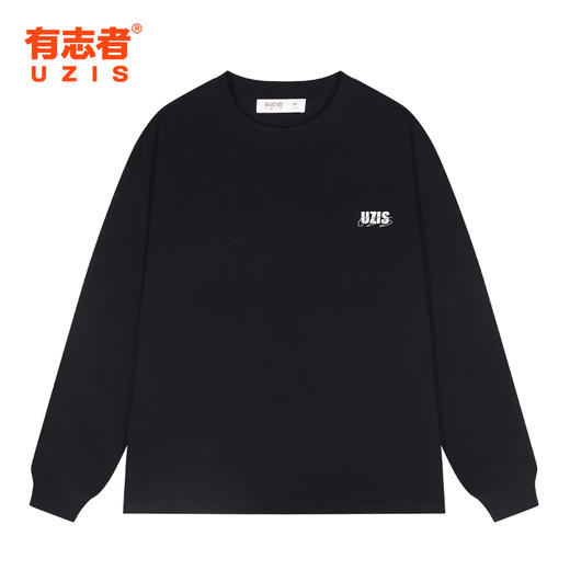 有志者UZIS 运动长袖男休闲宽松秋季潮流打底衫圆领长袖上衣[减法 商品图0