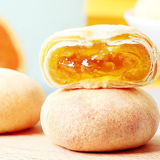 佰味葫芦爆浆流心榴莲酥酥饼35g/枚（简装版）酥饼休闲小零食 商品图1