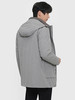 callisto浅灰聚酯纤维中长款羽绒服 FRFED112C 商品缩略图2