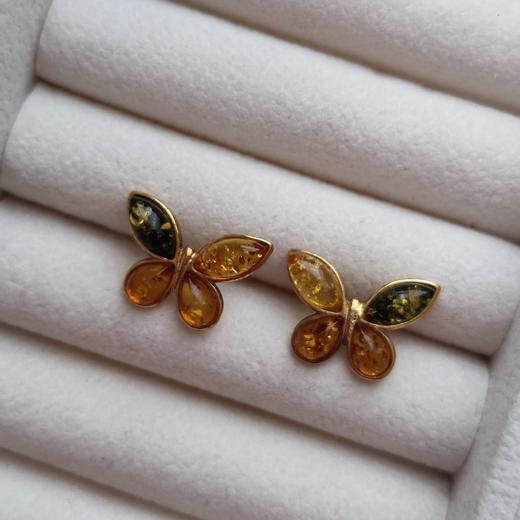 琥珀耳环AE20210050 商品图1