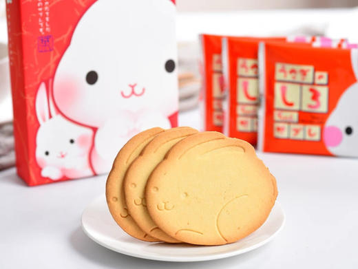 若尾鸟取特产兔形香酥饼干350g 商品图1