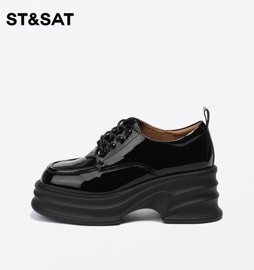 星期六英伦风牛津鞋厚底皮鞋乐福鞋SS33112125 商品图5