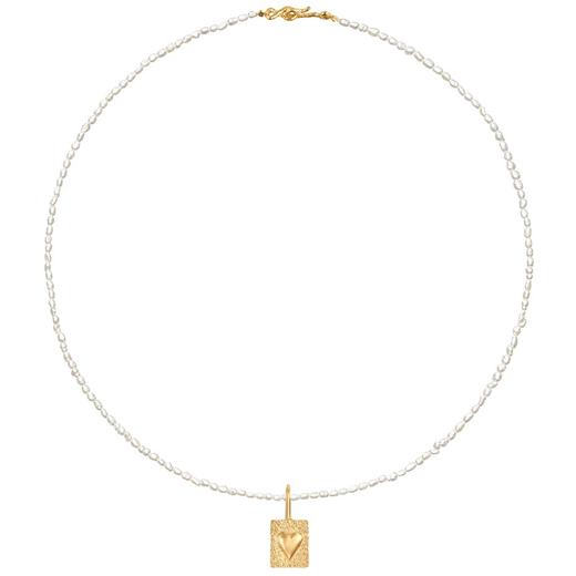 北京仓｜Parel Parel-Dove-爱心 珍珠 项链［波兰设计师］ 商品图0