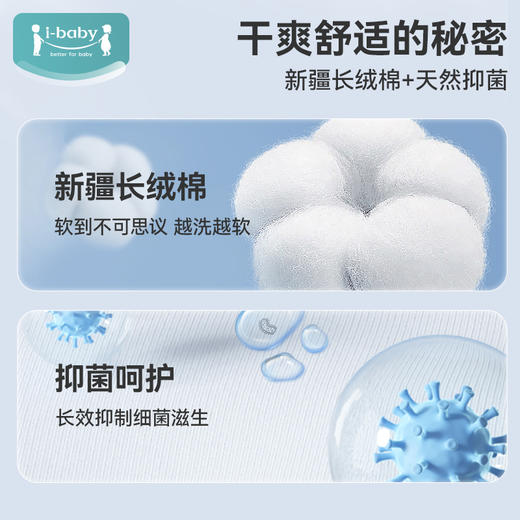 【限时秒杀】i-baby6-12月婴儿髋腿发育恒温深睡针织夹棉U型睡袋80码（12.1-12.31实付399赠送i-baby手拎包） 商品图3