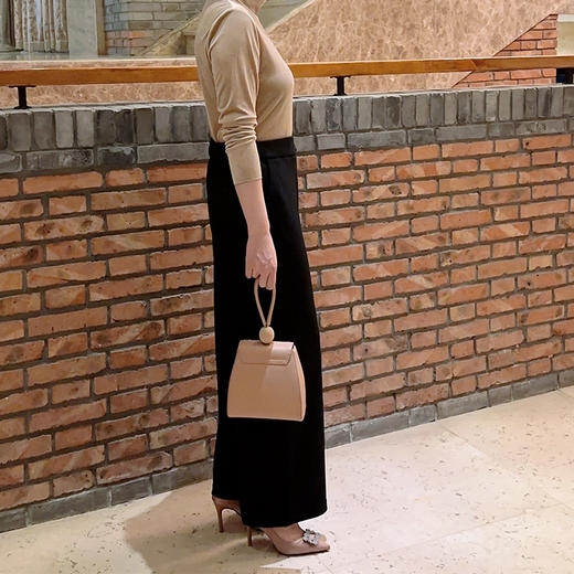 圣三利女装秋季休闲款纯色宽腿裤，女裤SL1936650 商品图1