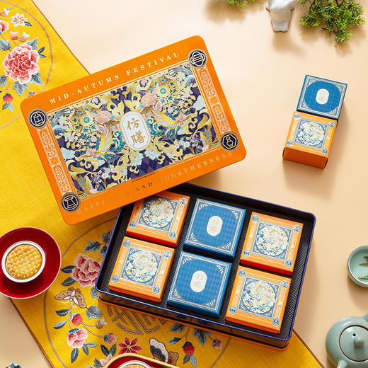 仿膳宫廷御悦月饼礼盒 商品图0