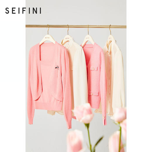 【特惠不退货】诗凡黎春针织衫3E2130601 商品图2