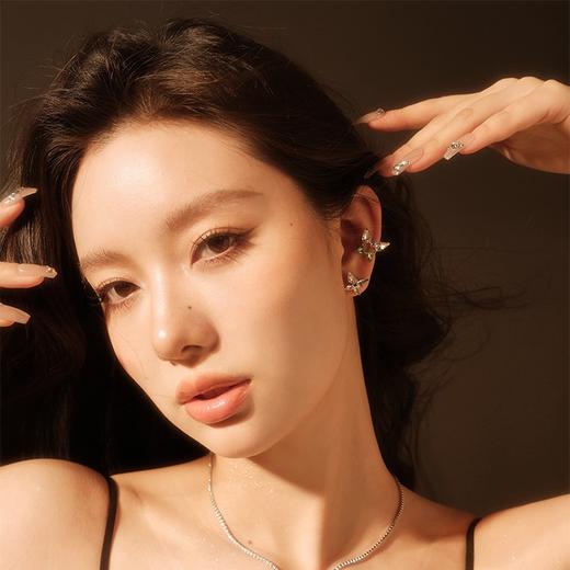 ABYBCHARMING蝴蝶耳畔耳钉怦然心动项链   XHR 商品图1