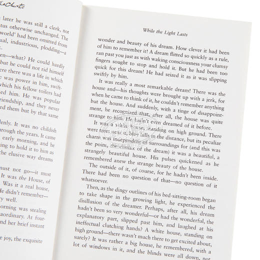 预售 【中商原版】阿加莎系列 灯火阑珊 9篇短篇 英文原版 While the Light Lasts Agatha Christie 商品图3