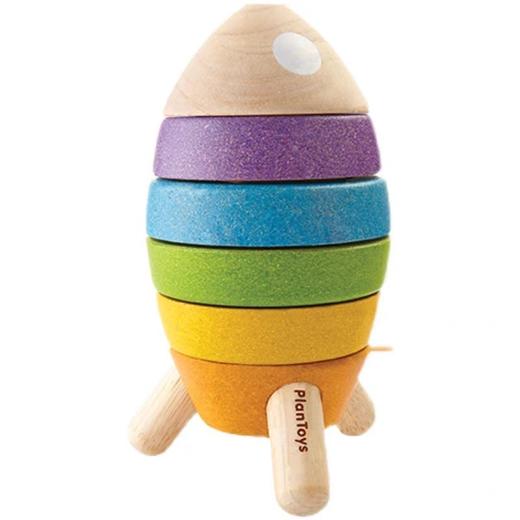 plan toys5694堆叠火箭 商品图3