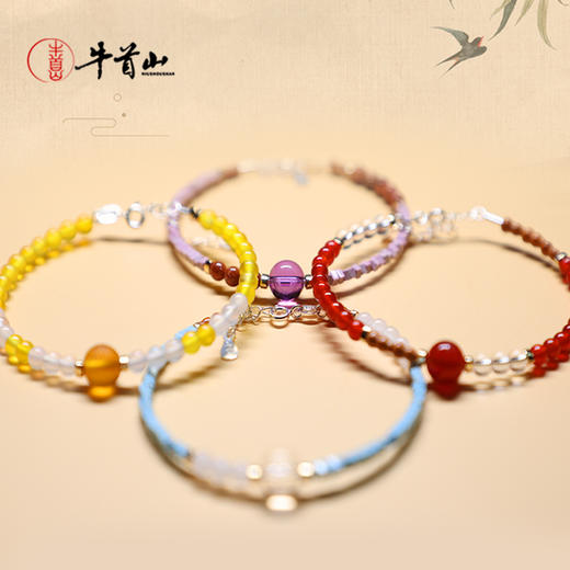 牛首山文创中国风十二生肖手链银手镯首饰毕业生日礼物伴手礼 商品图0