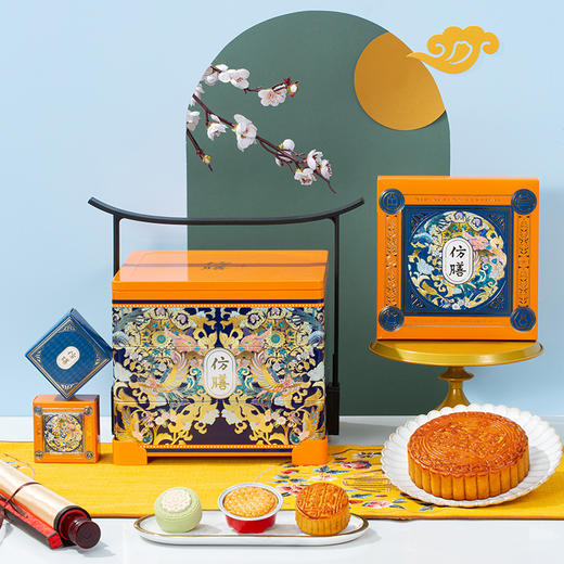仿膳宫廷御礼月饼礼盒 商品图2
