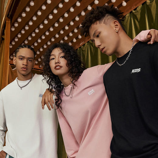 有志者UZIS 运动长袖男休闲宽松秋季潮流打底衫圆领长袖上衣[减法 商品图4