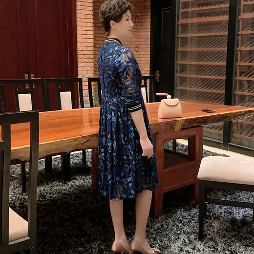 SAINT L’UCK/圣媛女装新款蕾丝镂空连衣裙SA319L05 商品图1