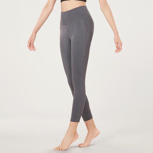 都市丽人轻暖瑜伽运动裤秋裤5至15度适穿锦纶九分裤薄款百搭裤打底裤保暖裤LL34D5 商品图3