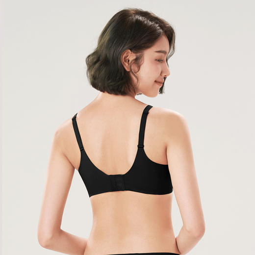都市丽人Vbra泳布零感无磁内衣薄款3/4杯无钢圈三排扣LB3AA8 商品图2