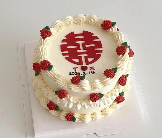 【优品系列】---【喜--复古花边款】 商品图0