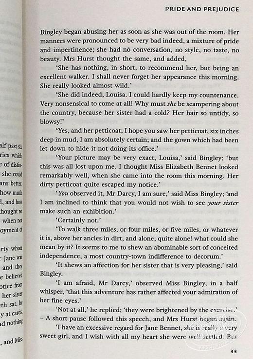 【中商原版】柯林斯经典文学 傲慢与偏见 英文原版 Collins Classics Pride And Prejudice Jane Austen 商品图7