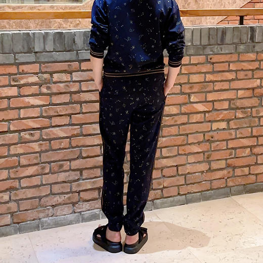 圣三利女装松紧腰休闲束脚裤SL1936250 商品图2