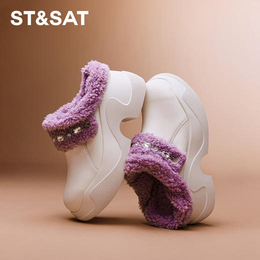 星期六高跟半拖鞋穆勒鞋SS33114107 商品图0