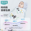 【铜-金卡及黑金用户可享】i-baby0-6月新生儿防惊跳恒温深睡针织夹棉翅膀式襁褓睡袋 商品缩略图1
