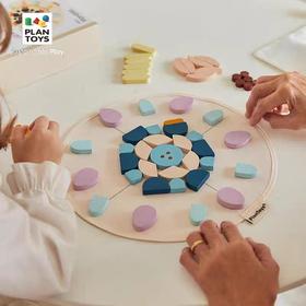 plan toys8900曼达拉积木拼图