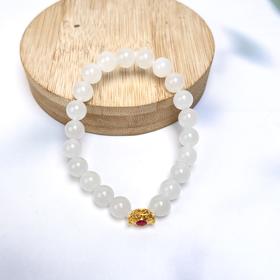 27102-18K和田玉单圈10mm