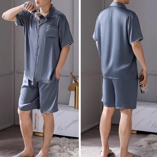 裁缝学苑MX25 男士夏季睡衣纸样丝绸冰丝短袖短裤家居服套装版型 商品图2
