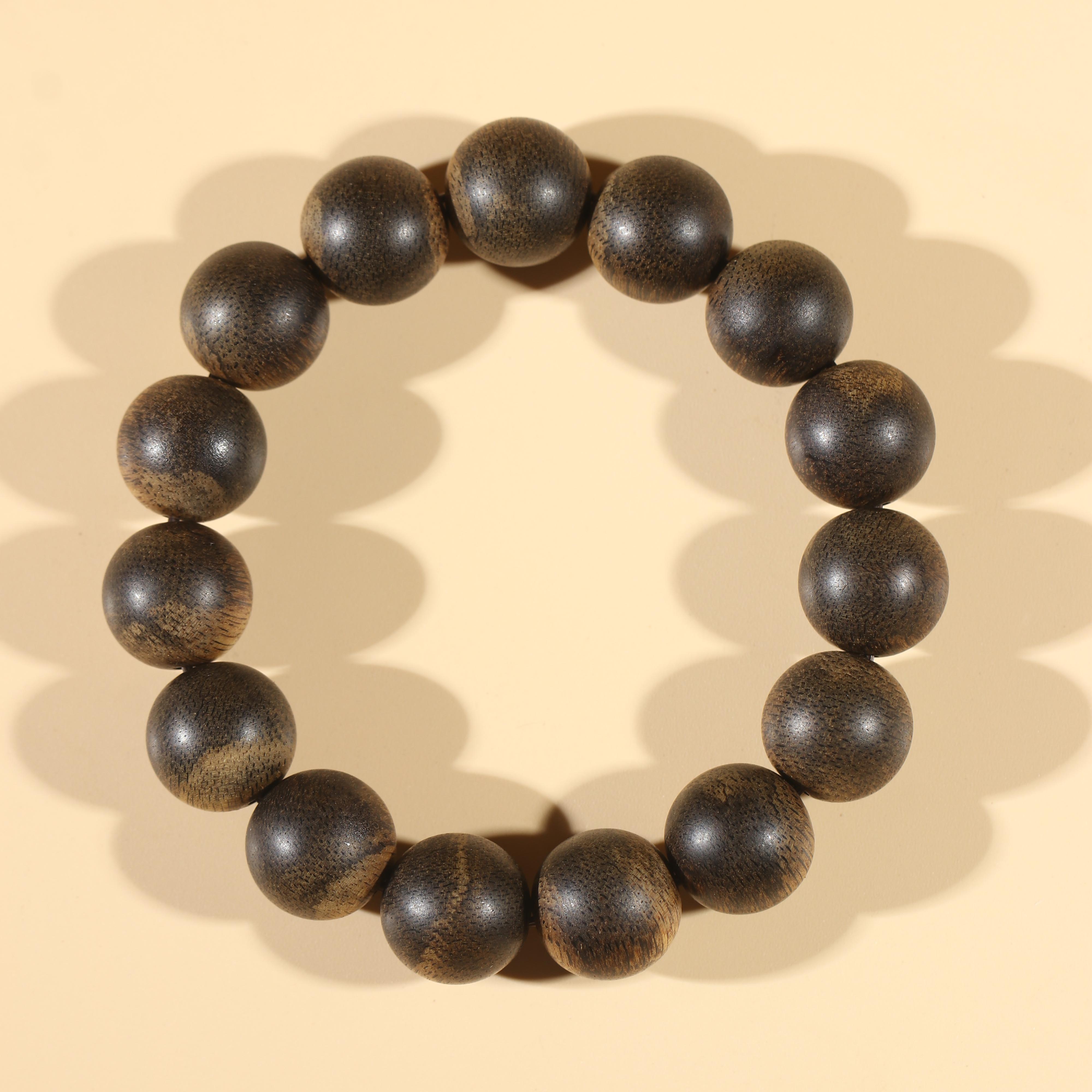 BC.EF8.14-4   老文莱沉水《手串》   24.23g