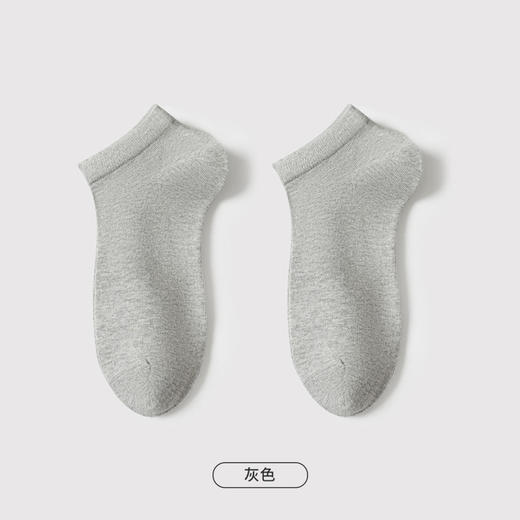 都市丽人简约系列精梳棉袜子船袜中厚款女士常规袜新年本命年红品LC3CC2 商品图5