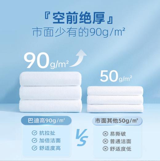 巴迪高一次性浴巾    旅行单独包装一次性毛巾压缩纯棉加厚加大3.186 商品图1