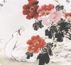  【国画教程】写意白孔雀画法步骤 