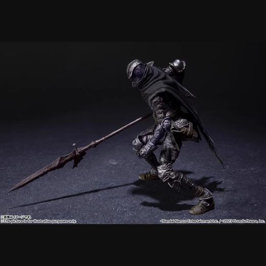 万代 SHF 艾尔登法环 老头环 圆桌骑士烧灼指痕癫火维克 可动手办 商品图2