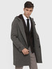 callisto咖色羊毛混纺大衣 FRFEC010C 商品缩略图0