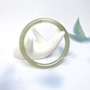 和田玉手镯-湖水绿美人圆条 商品缩略图0