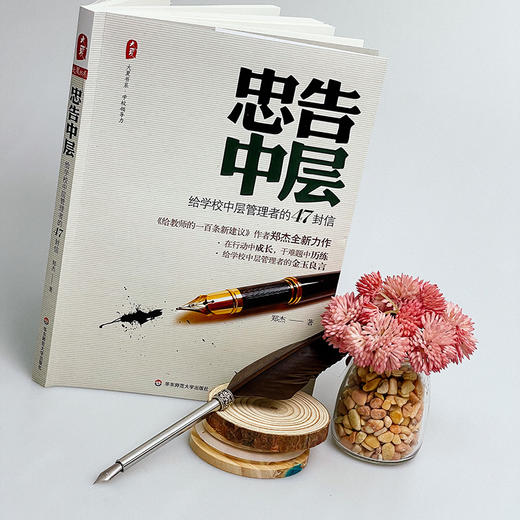 忠告中层 给学校中层管理者的47封信 郑杰 大夏书系 商品图4