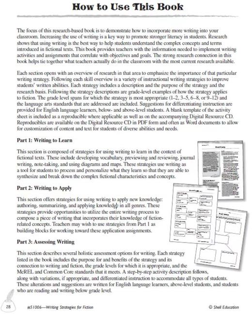 【按需印刷，下单后2周左右发】阅读教学策略&写作教学策略 Reading Strategies / Writing Strategies实用教学工具 配套电子资源 K-12段必备 商品图2