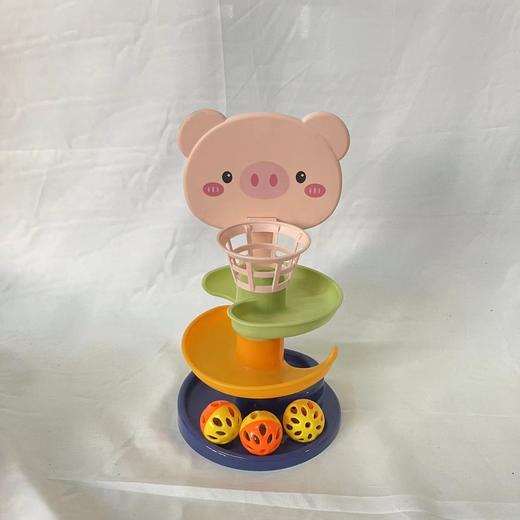 儿童卡通轨道转转乐亲子互动投篮游戏滚珠叠叠乐趣味早教竞技玩具 商品图14