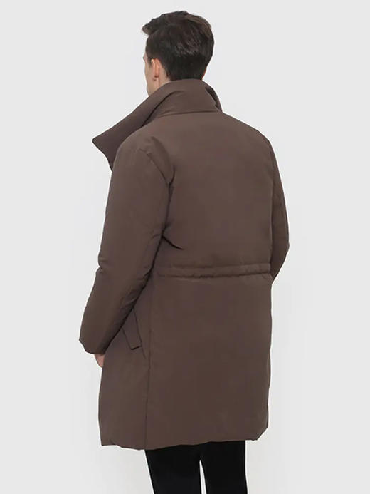 callisto咖色聚酯纤维羽绒服 FRFED118C 商品图2
