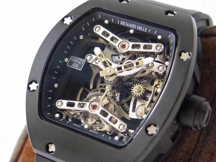 EUR厂理查德米勒RM027复刻表「百万陀飞轮」全面解析评测
