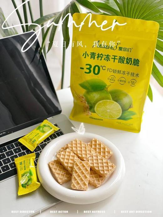 【Anemon3 爱你们冻干酸奶脆】嚼着咔嘣脆的蓝莓酸奶‼冻干蓝莓酸奶脆夹着蓝莓酸奶的威化😋奶香浓郁真的好吃 商品图1