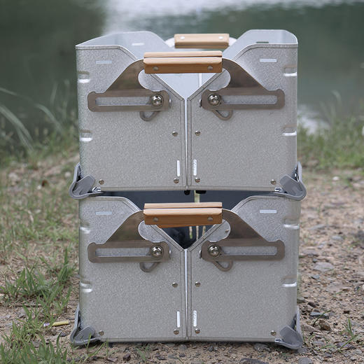 芊陌鸟户外-皓风敞口铝合金收纳箱V04013 商品图2