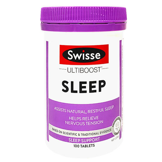 swisse睡眠片褪黑素安瓶助眠退黑素软糖睡眠片100粒 商品图0
