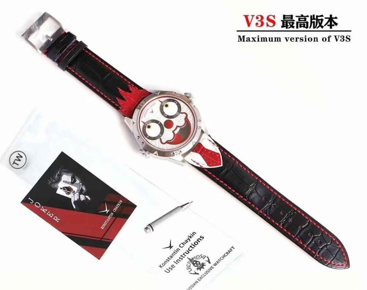 TW厂俄罗斯切金小丑V3S版本全款展示