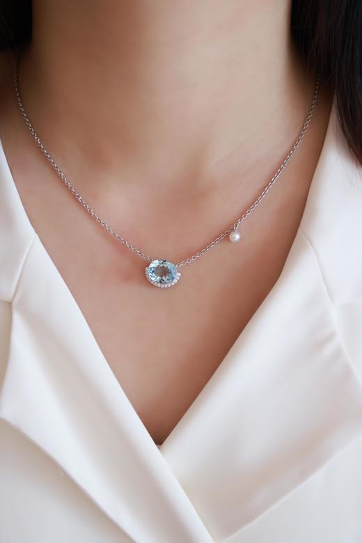 【喜悦】海蓝宝项链   CB12303085 商品图8