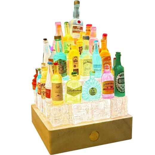 手工diy小酒瓶城堡小夜灯氛围灯桌面装饰摆件创意送男友生日礼物 商品图9