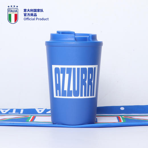 意大利国家队官方商品丨蓝色咖啡杯便捷随行杯保温保水杯冷简约 商品图3